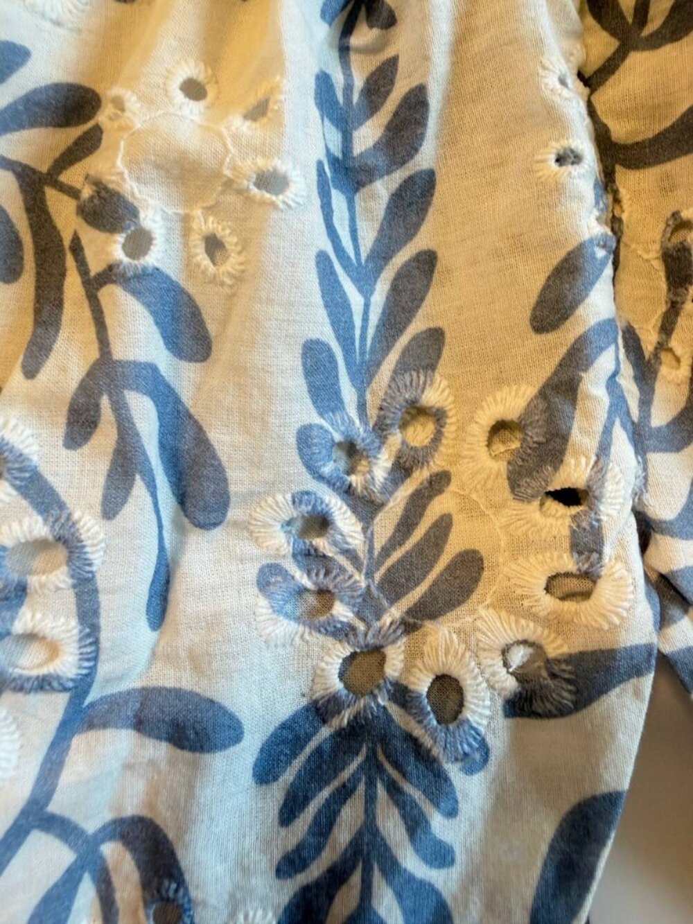 Luisa Perla Made in Italy Eyelet Cotton Dress – Women’s XL - Picture 7 of 13
